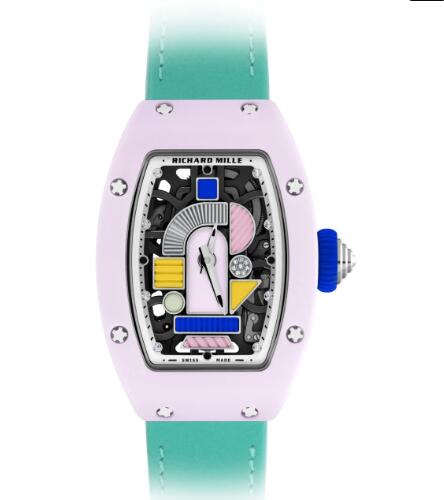 Richard Mille RM 07-01 Automatic Coloured Ceramics Blush Pink Replica Watch